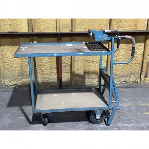 Used Picking Trolley with Fold up Step